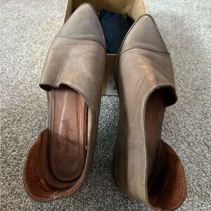 FP Movement by Free People Taupe Leather Flats